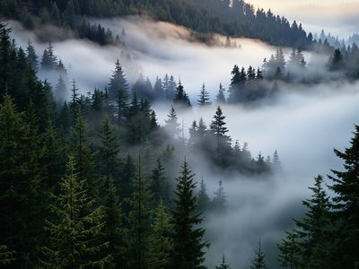 Morning mist